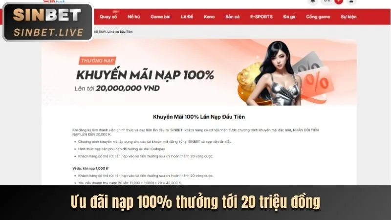 Tiền thưởng chào mừng cho thành viên mới